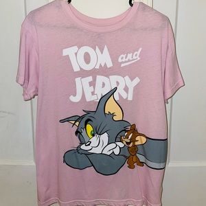 Pink Tom & Jerry T-Shirt